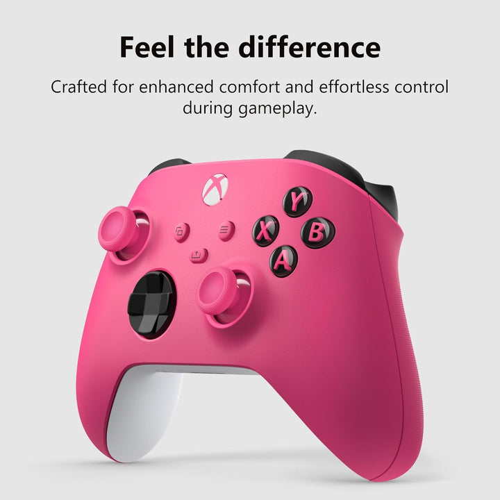 Xbox Wireless Gaming Controller (2025) - Deep Pink - Play on, Windows, Android, iOS, FireTV Sticks,