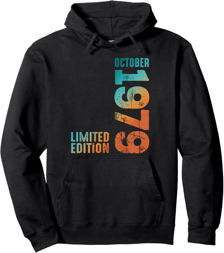 Awesome Limited Edition Oktober 1979 Retro 1979 Vintage 1979 Pullover Hoodie