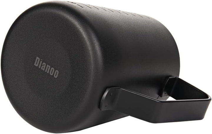 Dianoo Espresso Dampfkrug 600ml, Milchaufschäumkrug Edelstahl mit Messung, Milchaufschäumbecher, Kaf
