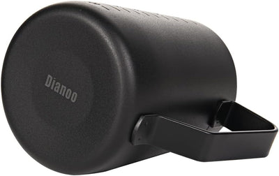 Dianoo Espresso Dampfkrug 600ml, Milchaufschäumkrug Edelstahl mit Messung, Milchaufschäumbecher, Kaf