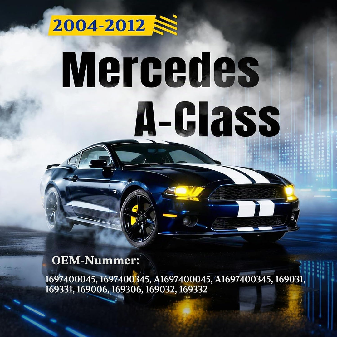 Arana 2x Gasdruckfeder Heckklappendämpfer Kofferraum Kompatibel mit W169 MERCEDES-BENZ 2004-2012 A15