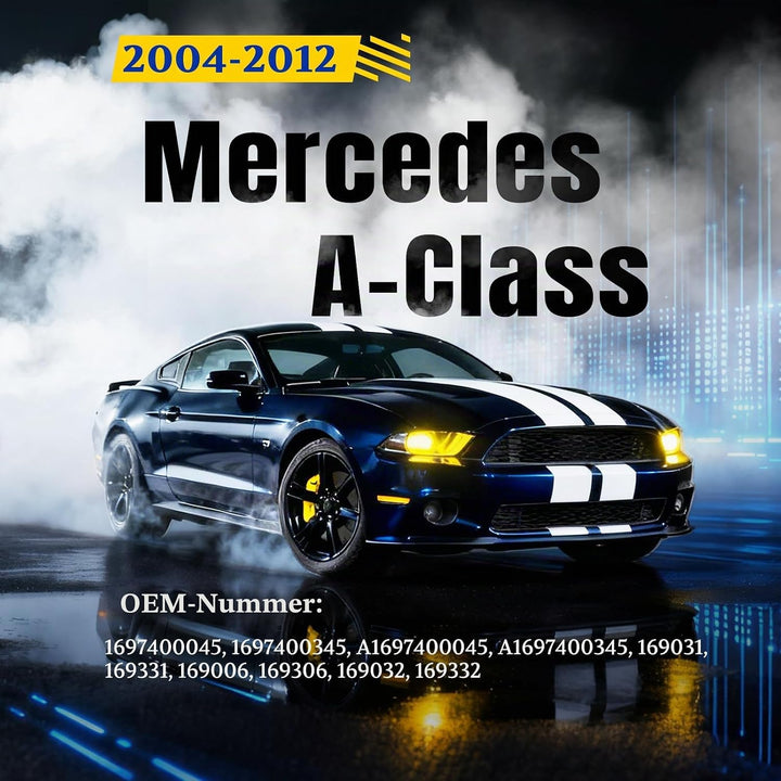 Arana 2x Gasdruckfeder Heckklappendämpfer Kofferraum Kompatibel mit W169 MERCEDES-BENZ 2004-2012 A15