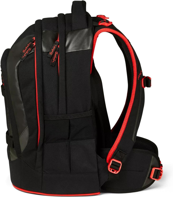 Satch Pack ab 5. Klasse ergonomisch 30L Stauraum standfest Organisationstalent 45 x 30 x 22 cm Fire