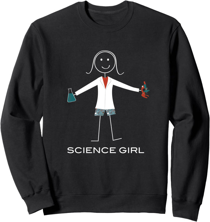 Lustige Frauen Wissenschaft, STEM, Wissenschaftlerinnen Sweatshirt