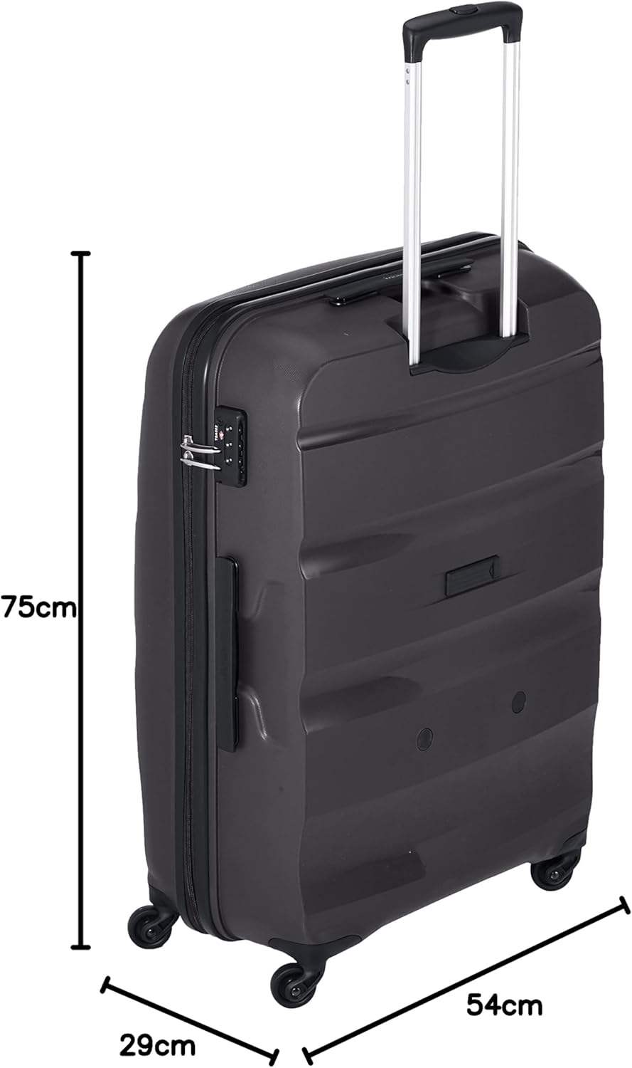 American Tourister Bon Air - Spinner L, Koffer, 75 cm, 91 L, Schwarz (Black) Schwarz (Black) L (75 c