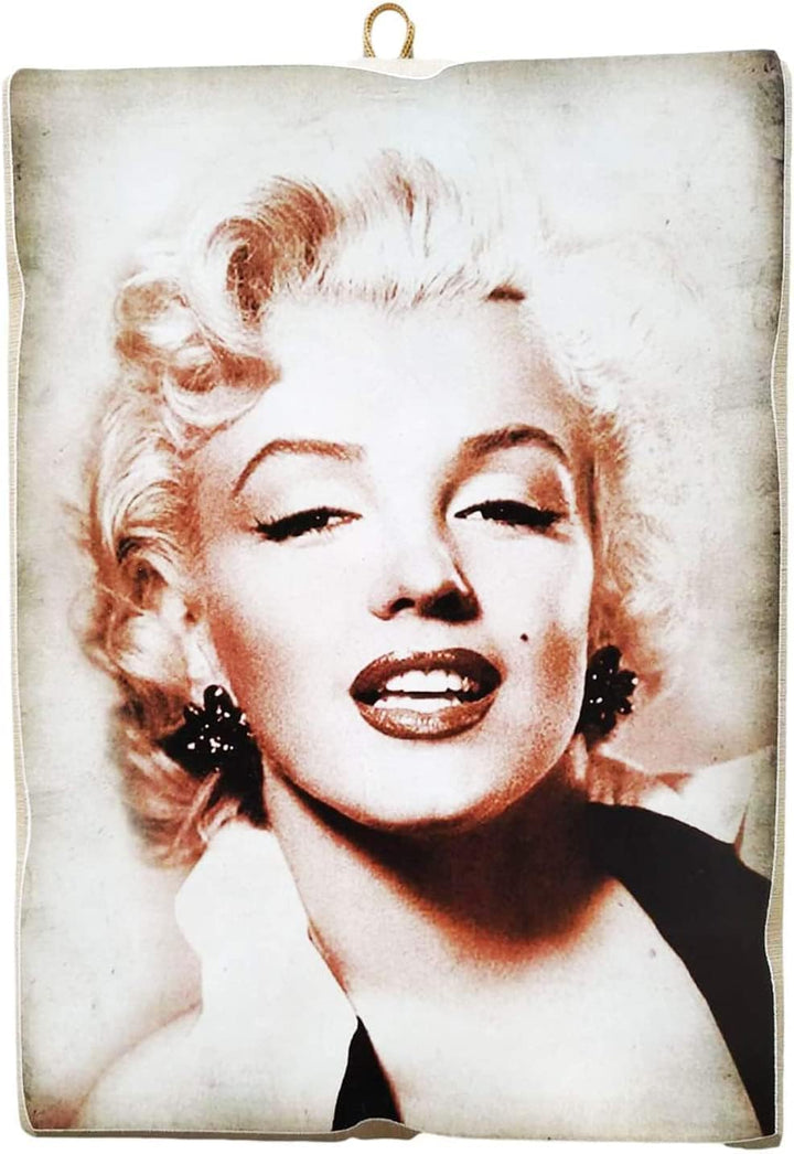 KUSTOM ART Set 5 Bilder im Vintage-Stil, berühmte Schauspieler, Marilyn Monroe, zum Sammeln, Druck a