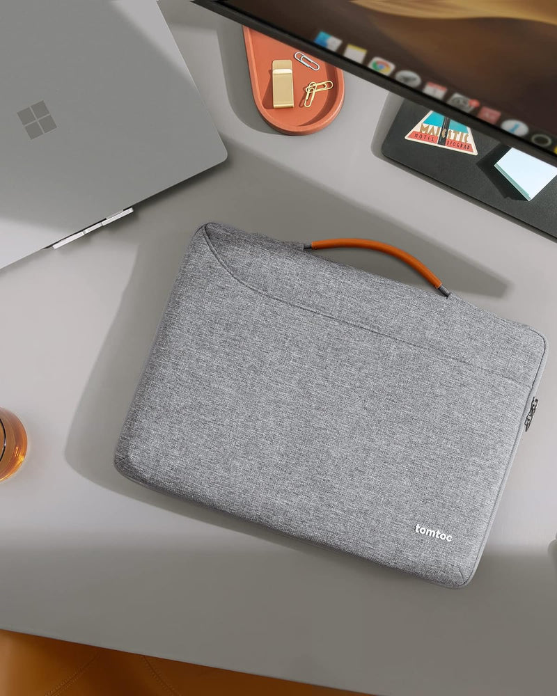 tomtoc 360° Tasche Hülle für 13 Zoll Microsoft Surface Pro 9/8/X mit Signature Keyboard oder X Keybo