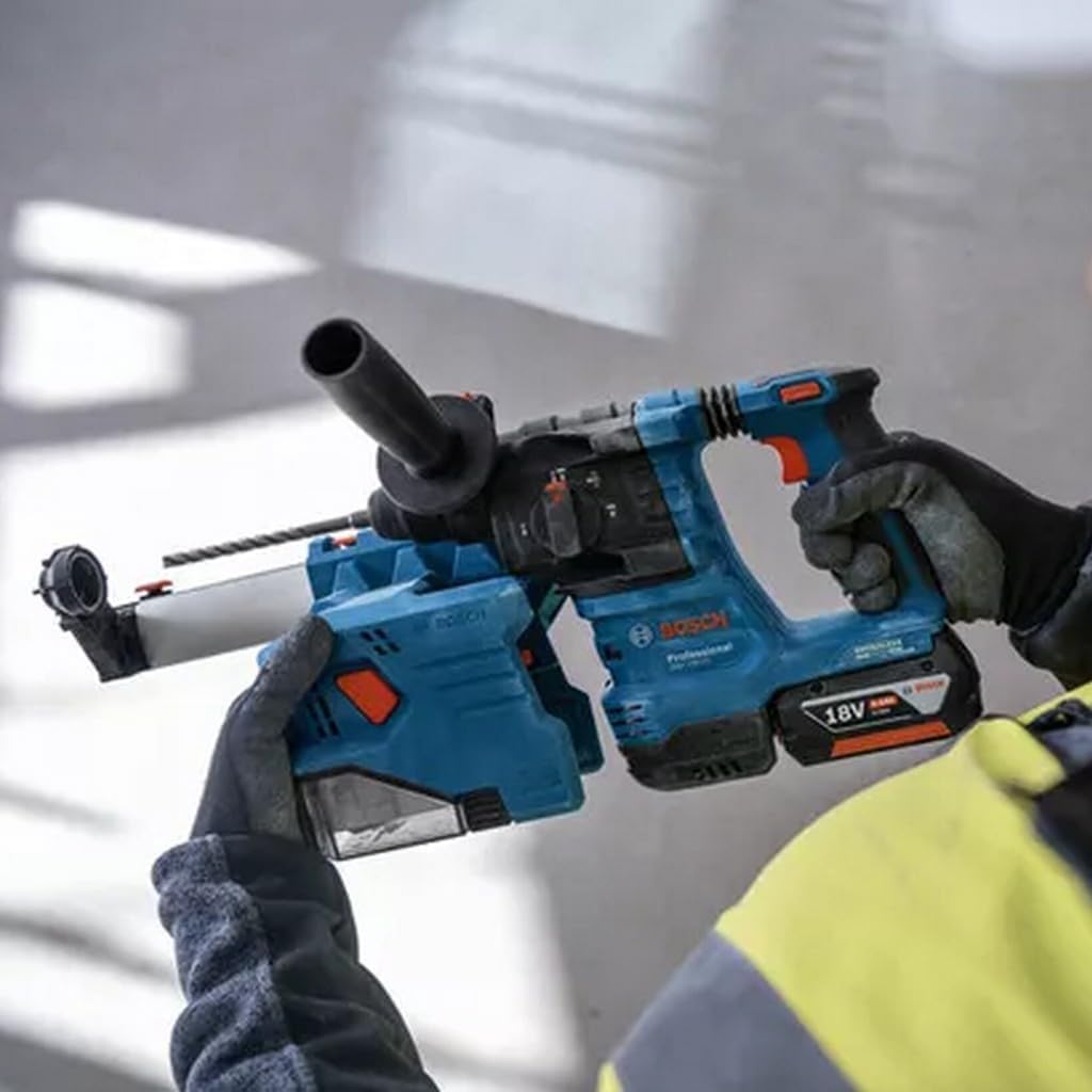 Bosch Professional 18V System Akku-Bohrhammer GBH 18V-22 (mit SDS plus, ideal zum Bohren von 6- bis