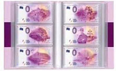 Leuchtturm 349260 Banknoten-Album für 420 Euro Souvenir-Banknoten zur sicheren Aufbewahrung
