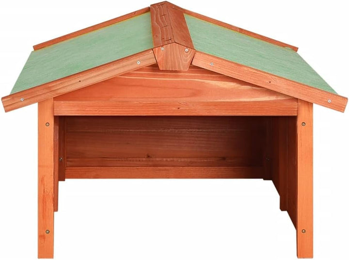 vidaXL Tannenholz Massiv Mähroboter Garage Dach Unterstand Überdachung Rasenmäher Überdachung Holzga