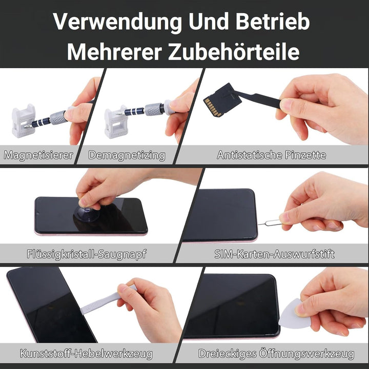 Geschenke für Männer,115 in 1 Präzisions-Schraubendreher Set, Geschenke für Papa, Männergeschenke Mu
