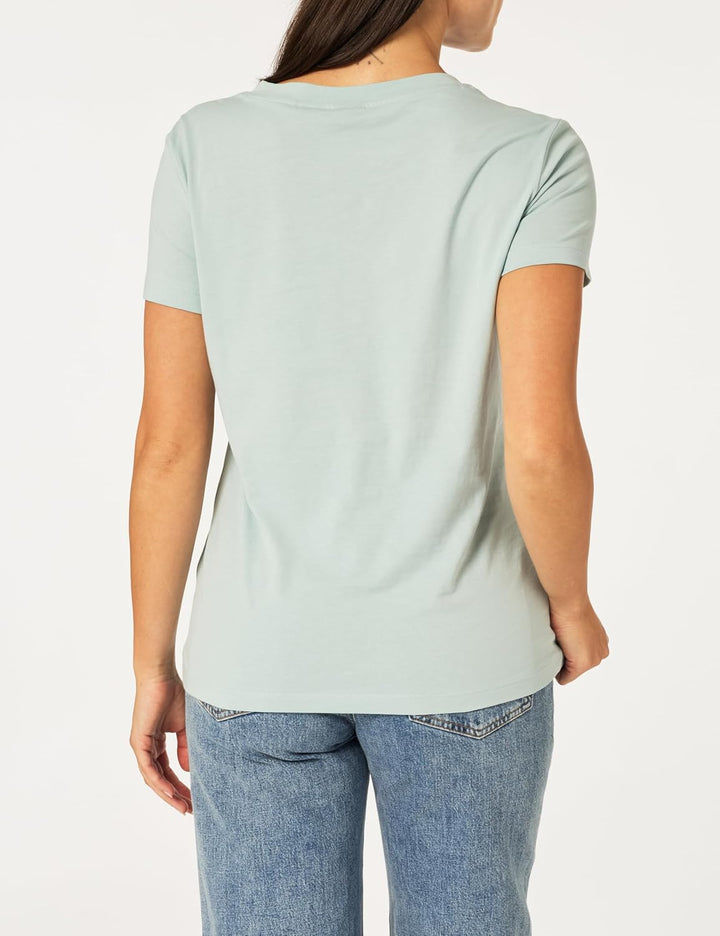 BOSS Damen C_esogo_1 10236978 01 T_Shirt (1er Pack) XS Open Green 382, XS Open Green 382