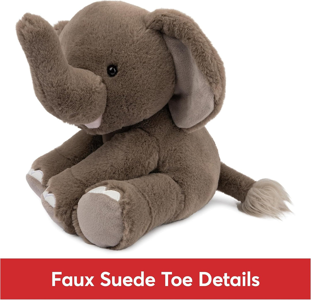 GUND Chai Elephant Plüsch, Premium-Stofftier ab 1 Jahren, Grau, 25,4 cm Elefant, 25,4 Cm, Elefant, 2