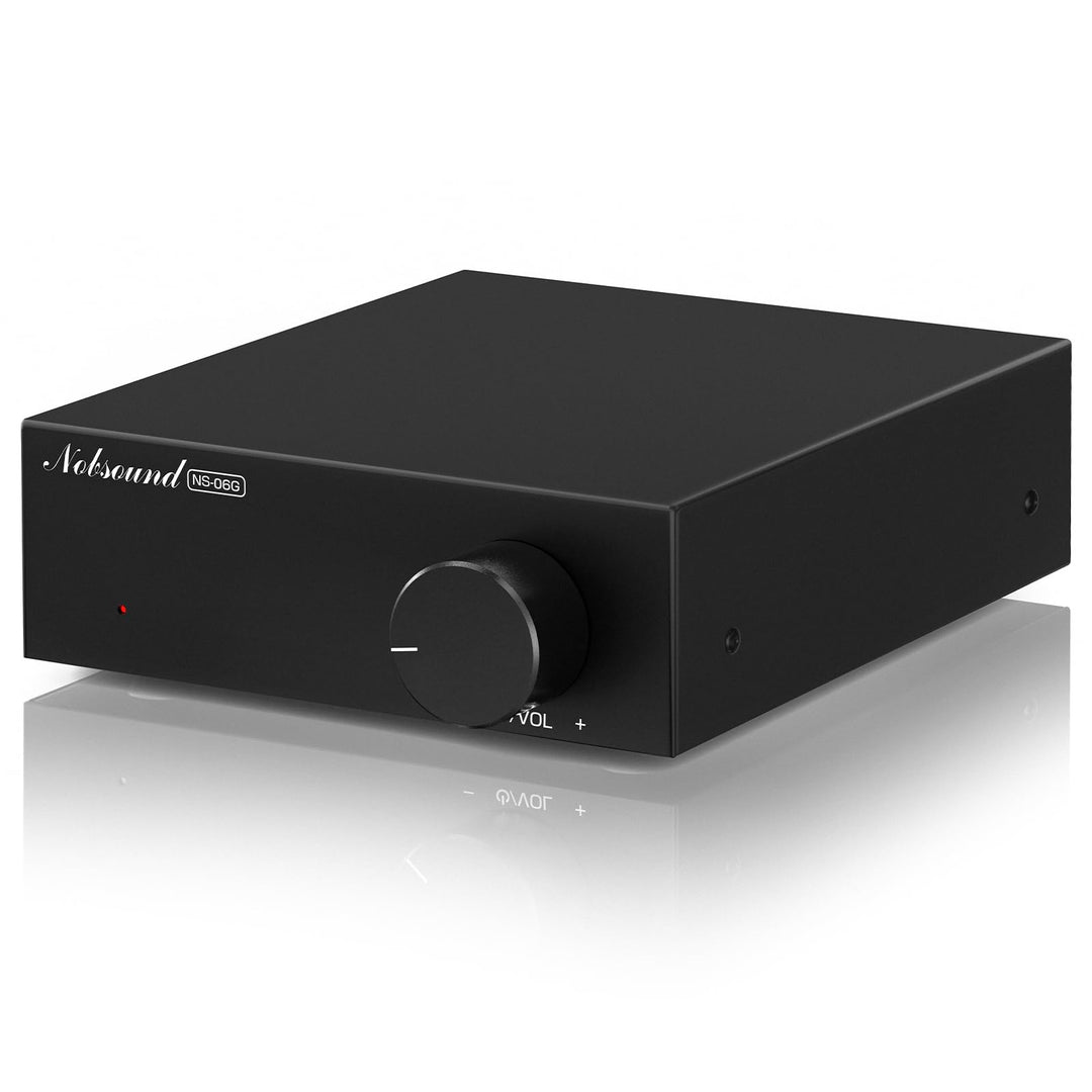 Nobsound 2-Kanal Mini Stereo Verstärker: 60Wx2 HiFi Klasse D Amplifier mit TPA3116 und 19V Netzteil