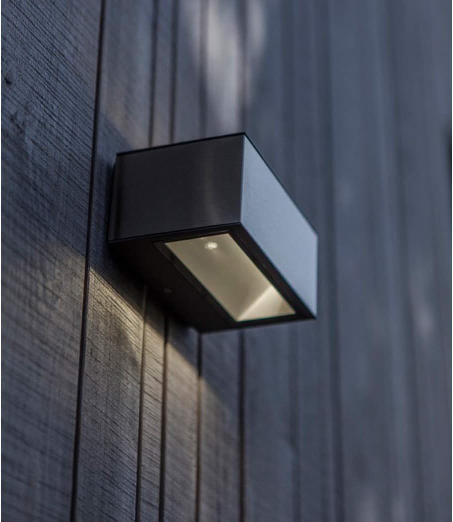 Lutec GEMINI ST1891 S LED-Aussenwandleuchte 10.5W Edelstahl