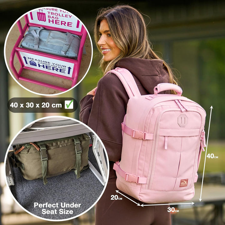Cabin Max Metz 24L Handgepäck Tasche 40x30x20 cm – Bordgepäck für Ryanair, Wizz Air, EasyJet, Eurowi