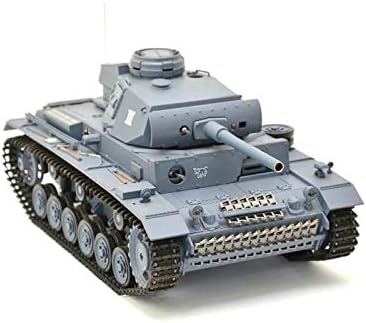 RC Panzer "Kampfwagen III" 1:16 Heng Long -Rauch&Sound - mit Stahlgetriebe und 2,4Ghz Fernsteuerung