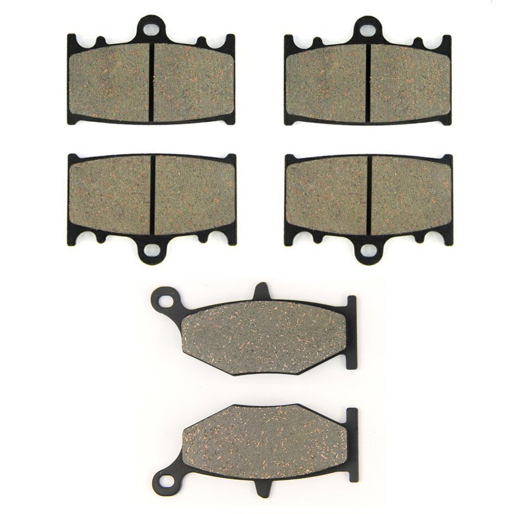 SOMMET Motorrad Bremsbeläge Vorne + Hinten für Suzuki GSR 600 K (06-10) / GSR 400 K (06-08)
