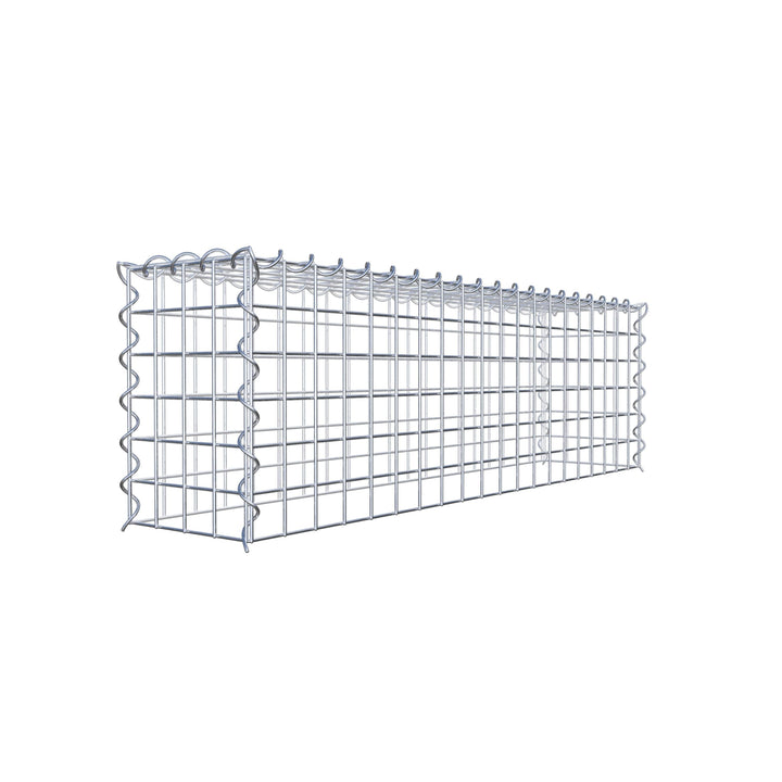 GABIONA - Gabione 100 x 30 x 20 cm - Gabionenkorb mit Maschenweite 5x5 cm - Anbau-Korb Typ 3 (ohne B