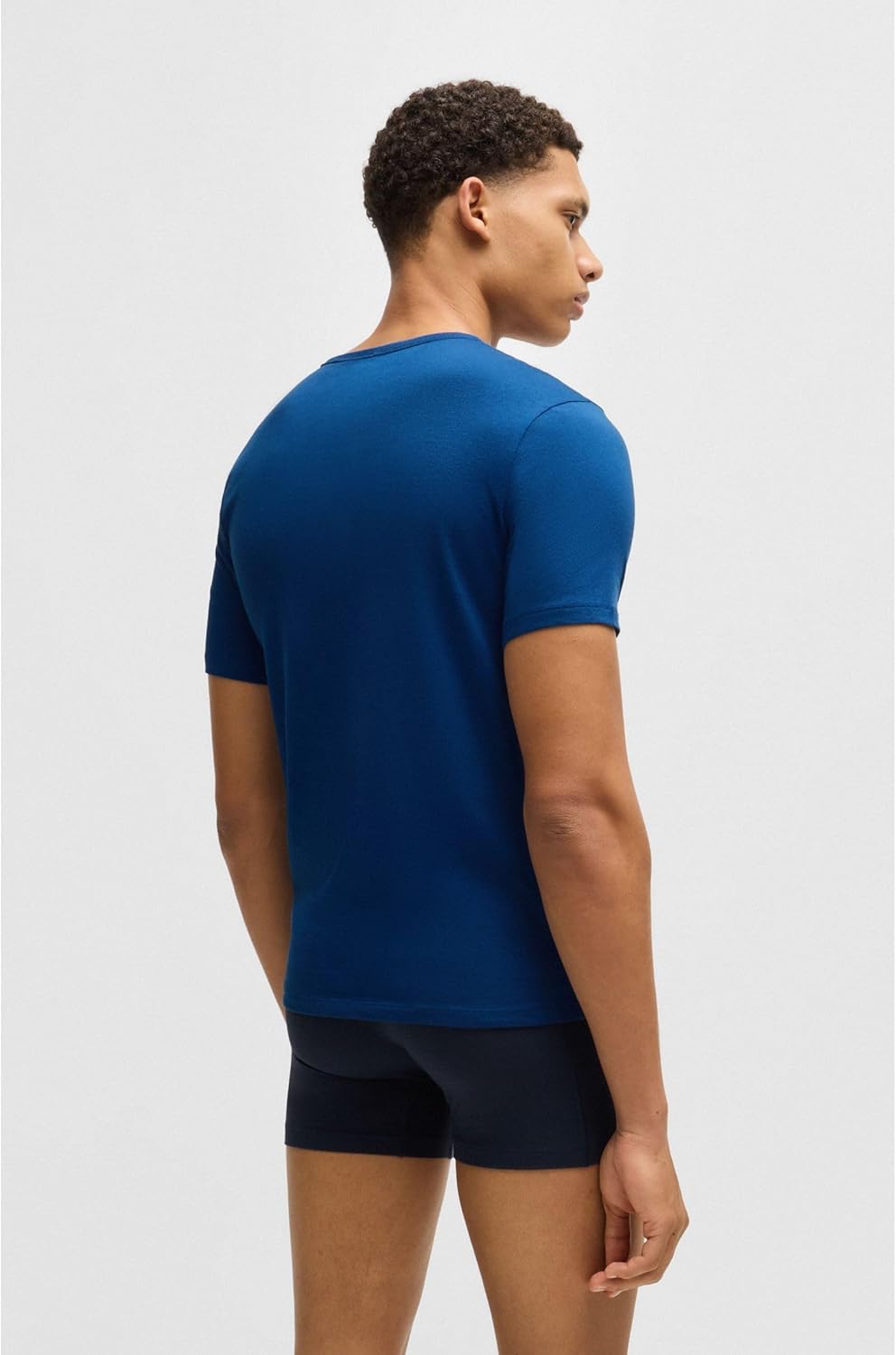 BOSS Herren R-Neck T-Shirt, 3er Pack, Open Miscellaneous987