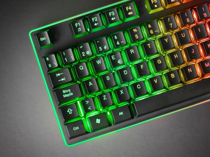 Mars Gaming MCPXBES, Combo H-Mech FRGB Tastatur, Ultralight Maus 10000DPI & XXL Mousepad, Schwarz, S