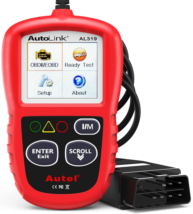 Autel AL319 OBD2 Diagnosegerät Fehlercode Lesen und Löschen, EchtzeitDaten und Fahrzeuginformationen