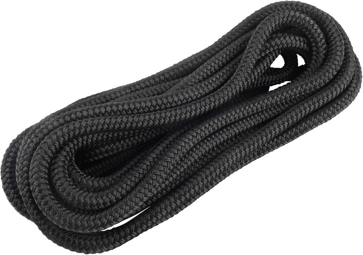 FreeTec 2tlg Boot Fenderleine Nylon Dockline Festmacherleine Fenderseil Bootsseil mit Auge 12mm Durc