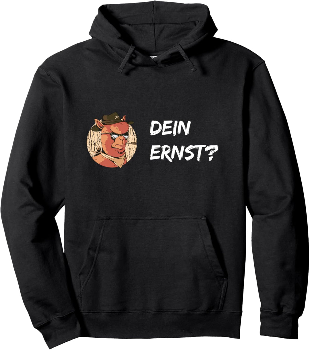Lustiges Alpaka Outfit Spruch Dein Ernst Alpaca Kamel Lama Pullover Hoodie