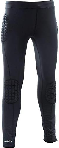Precision GK Wattierte Unterziehhose Junior Grösse MB (schwarz)