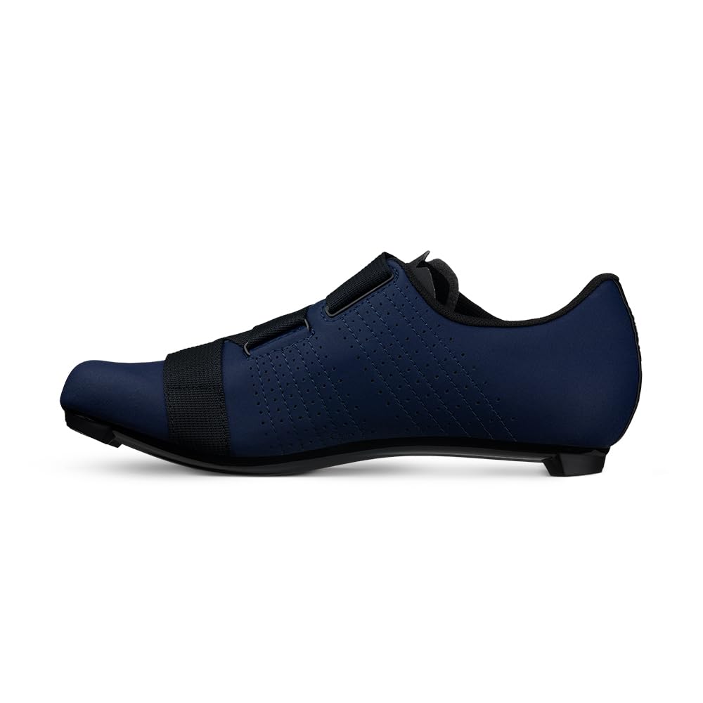 fizik Tempo Powerstrap R5 Unisex Fahrradschuh 37 EU Marineblau Schwarz, 37 EU Marineblau Schwarz