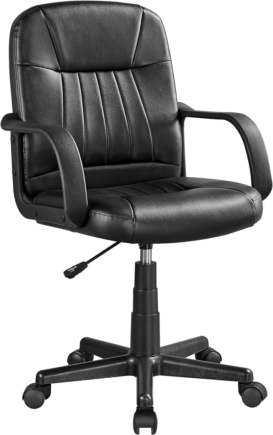 Yaheetech Bürostuhl ergonomischer Computerstuhl, Schreibtischstuhl mit Armlehne, höhenverstellbar un