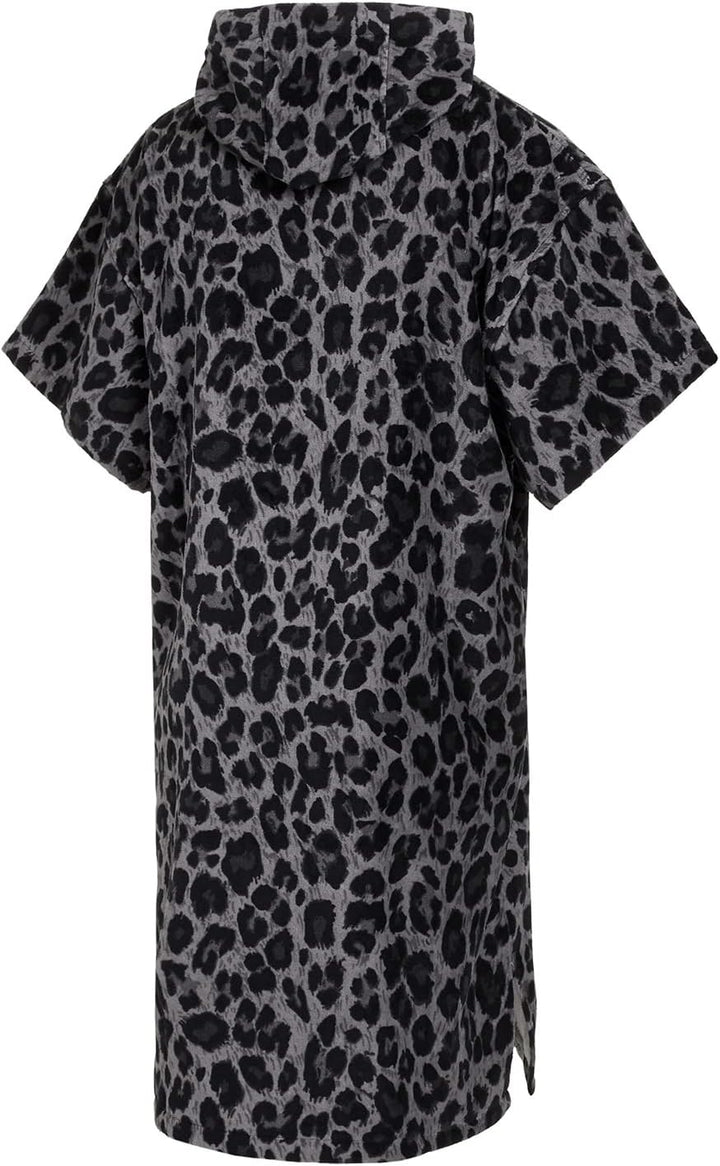 Mystic 2022 Velour Poncho/Change Robe 210134 - Black