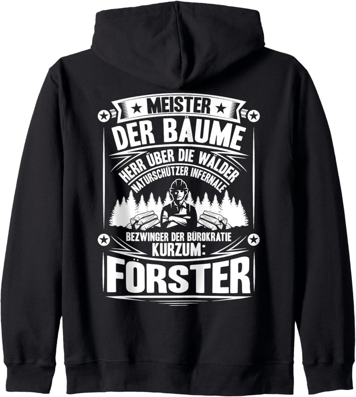 Forstwirtschaft Herr Über Die Wälder Förster Kapuzenjacke
