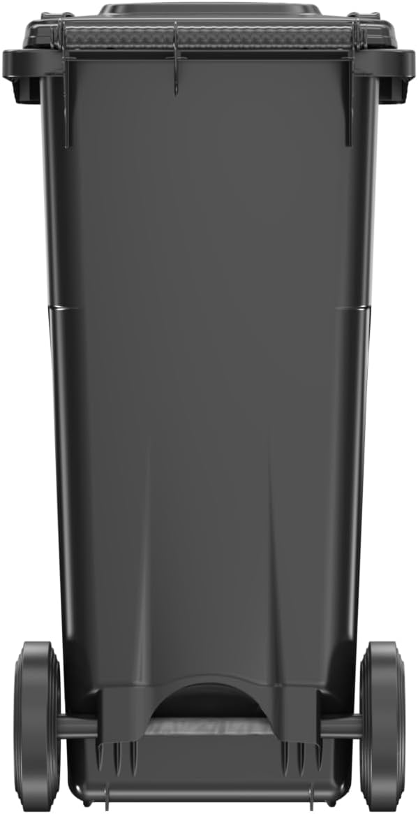 Sulo 120 Liter Müllbehälter Mülltonne Abfalltonne | Grau | Für alle DIN-Kammschüttungen |Made in DE|