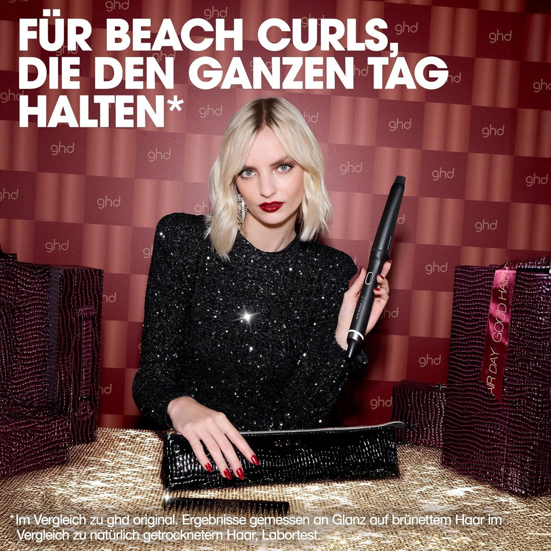 ghd chronos curve conical wand professioneller Lockenstab: Fortschrittlichster smarter Lockenstab, 2