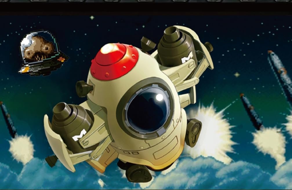 HiPlay Plastic Model Kits: Metal Slug3: ASV Space Combat Vehicle, Mecha Anime Style Collectible Acti