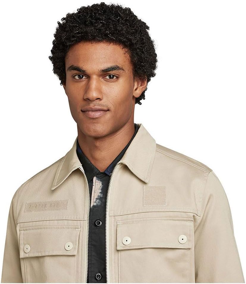G-STAR Herren 4 Pocket Zip Jacket L Beige (Dk Brick D22941-c900-1214), L Beige (Dk Brick D22941-c900