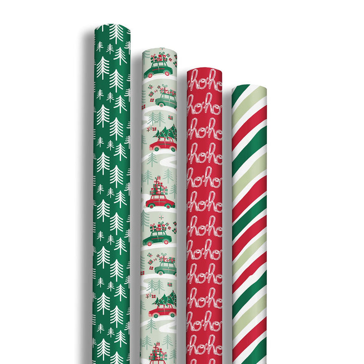 Clairefontaine 202084AMZC - Karton mit 12 Rollen Geschenkpapier Excellia 80g, 2x0,70m, ideal für Wei