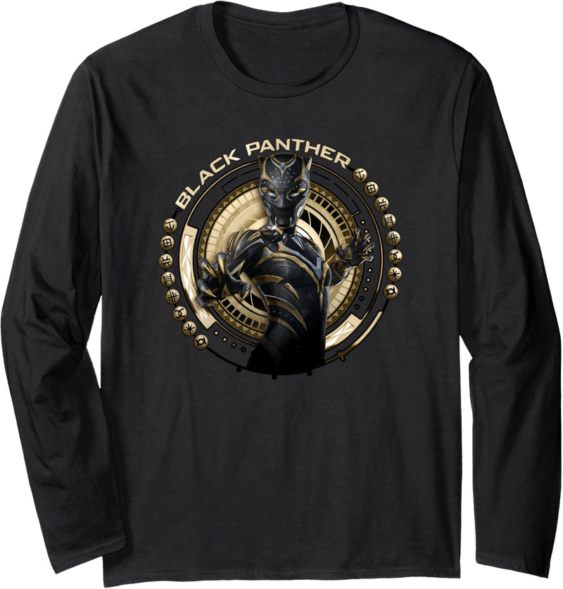 Marvel Black Panther: Wakanda Forever The Panther Lives Langarmshirt