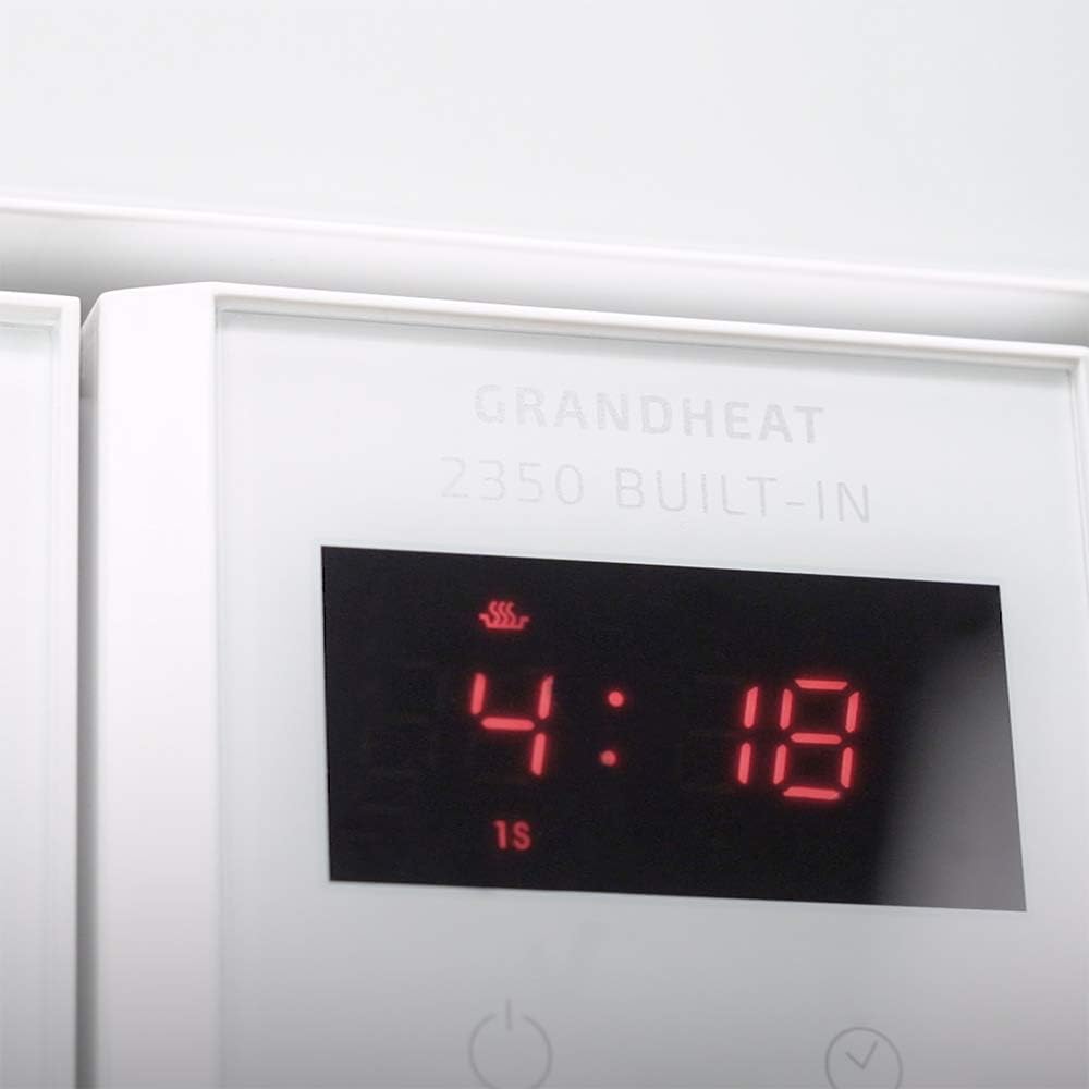 Cecotec Einbau-Mikrowelle Digital GrandHeat 2350 Built-In White, 900W, Integrierbar, 23L, Grill, 9 P