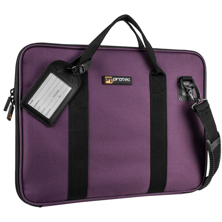 ProTec P5 Notentasche, Lila Standard-Tasche (26,7 x 38,1 cm Papier) Violett, Standardtasche (26,7 x