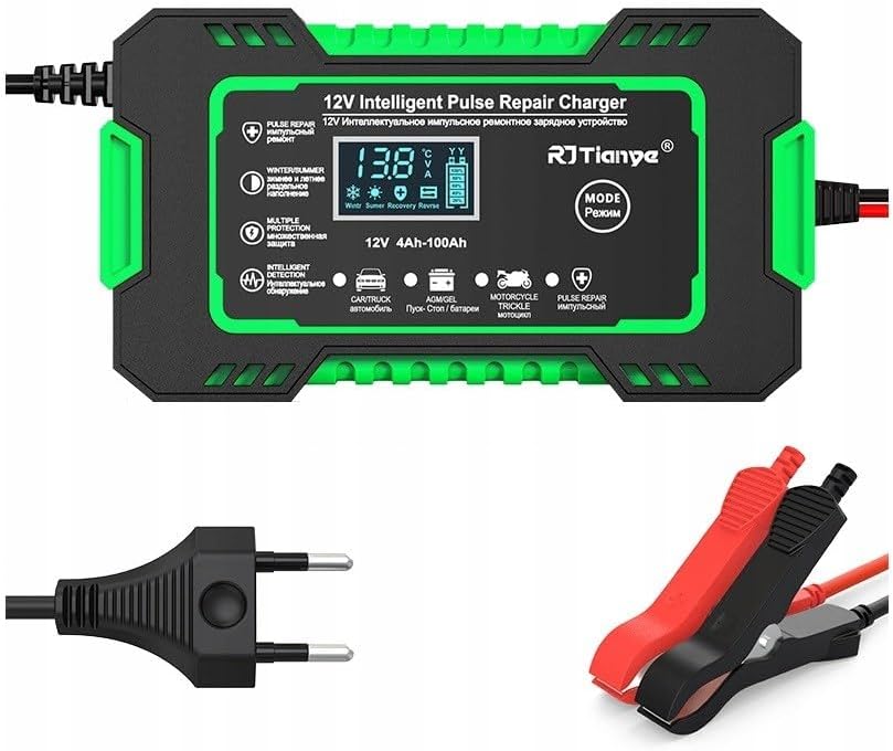 Prostownik akumulatorowy RJ Tianye RJ-C 120501A 12V 6A