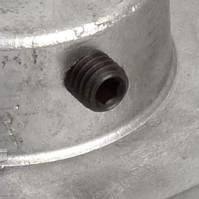Fartools 117260 Riemenscheibe aus Aluminium, Durchmesser 12 cm, 24-mm-Bohrung