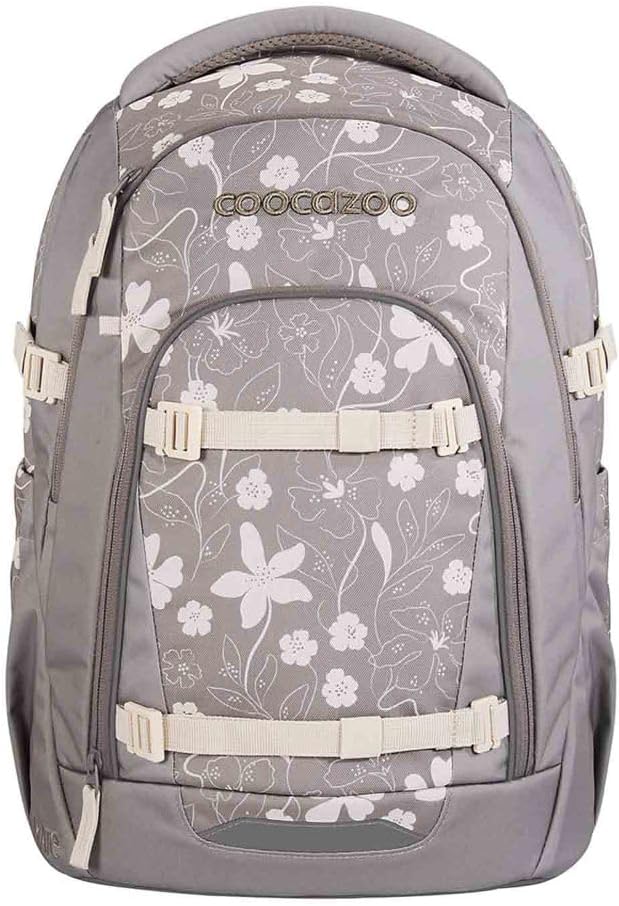Coocazoo Mate Schulrucksack Set 3tlg. inkl Sporttasche (Vanilla Bloom), Vanilla Bloom