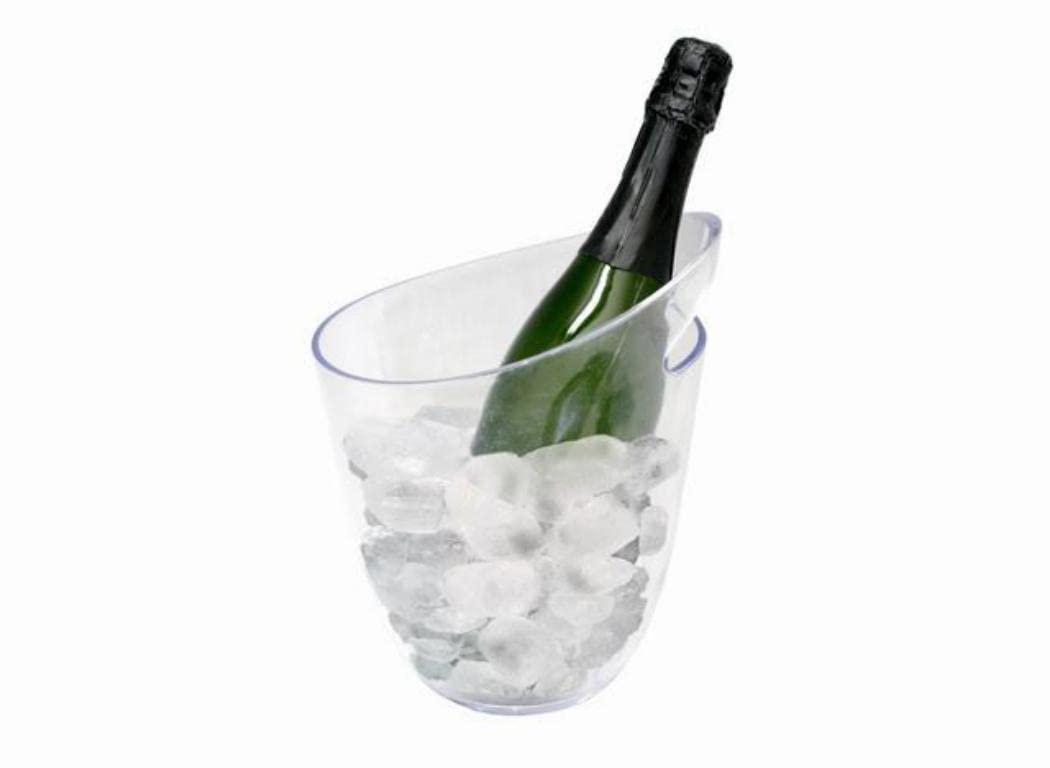 Vin Bouquet FIE 192 Sektk&uumlhler, transparent, f&uumlr eine Flasche, aus ABS, 20 x 20,5 x 24 cm, K