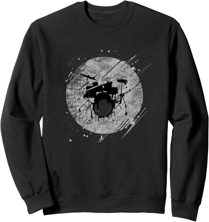 Schlagzeug Set Geschenk Trommelstock Sweatshirt