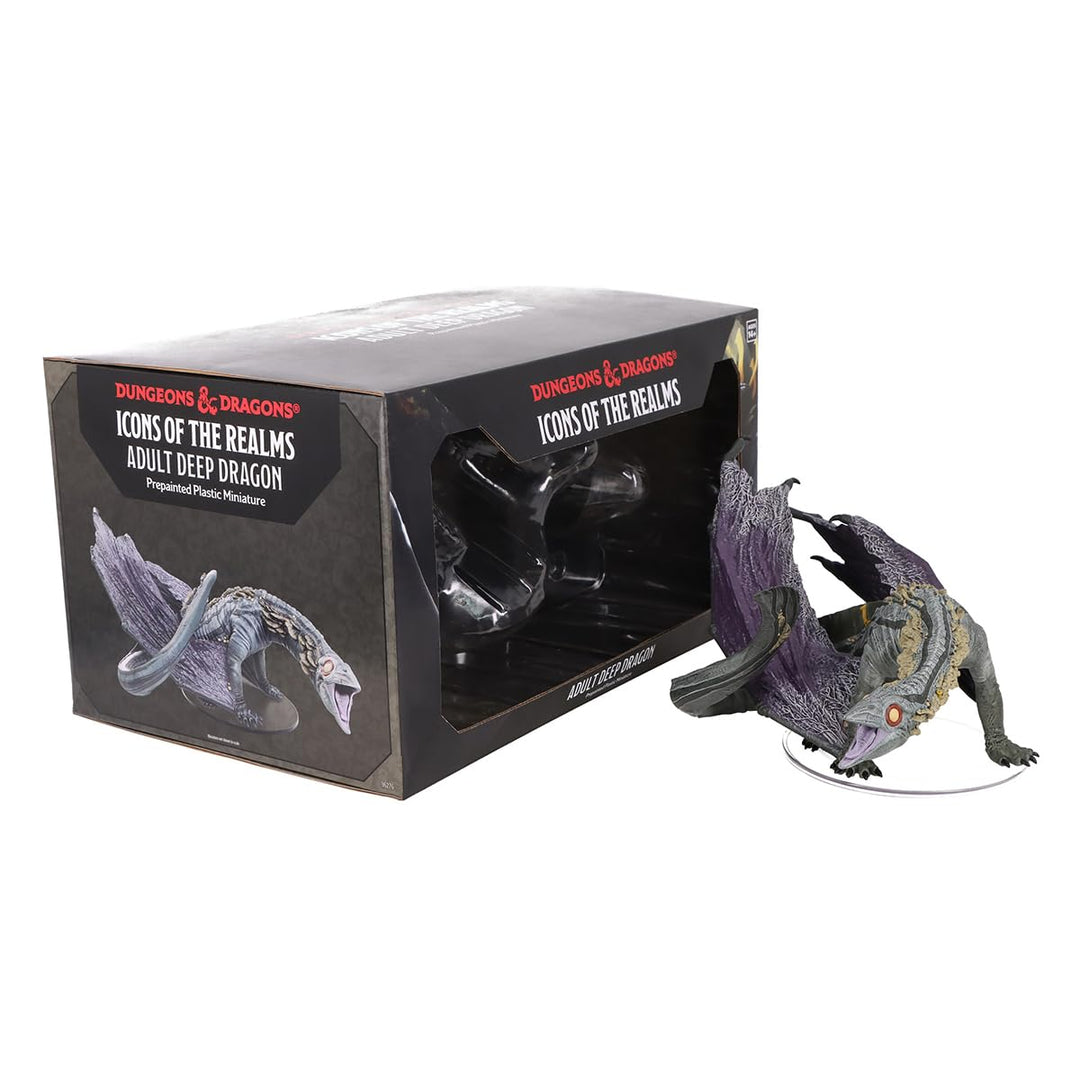 WizKids D&D Icons of The Realms: Adult Deep Dragon Pre-Painted Miniatures