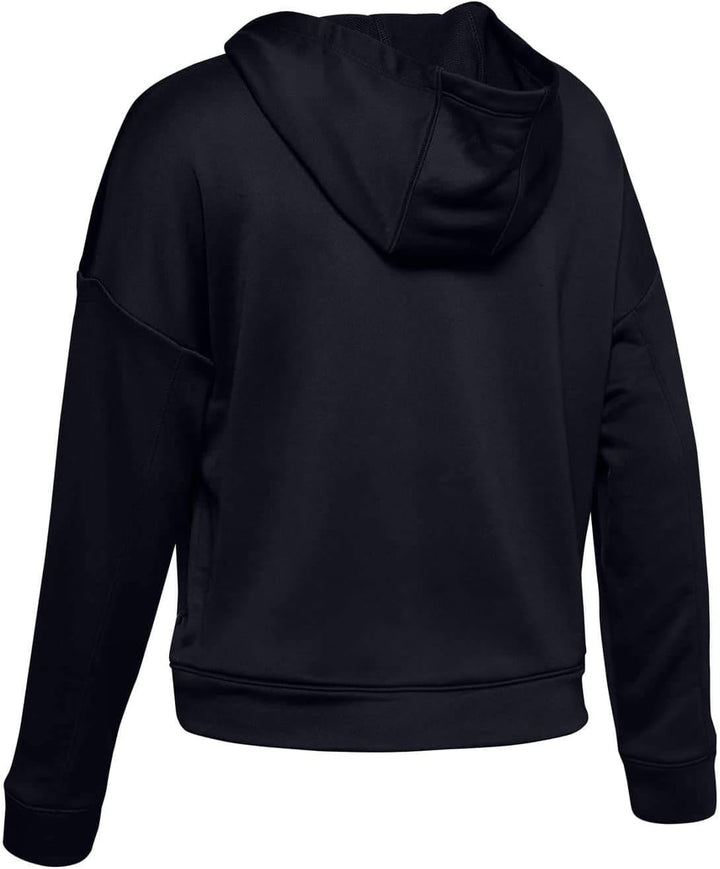 Under Armour Damen Tech Terry Hoody Langarmshirt S Schwarz, S Schwarz
