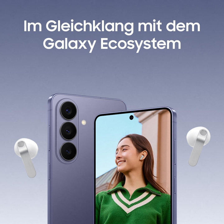 Samsung Galaxy Buds4, Kabellose Bluetooth-Kopfhörer, 1-Weg-Lautsprecher, Geräuschunterdrückung per A