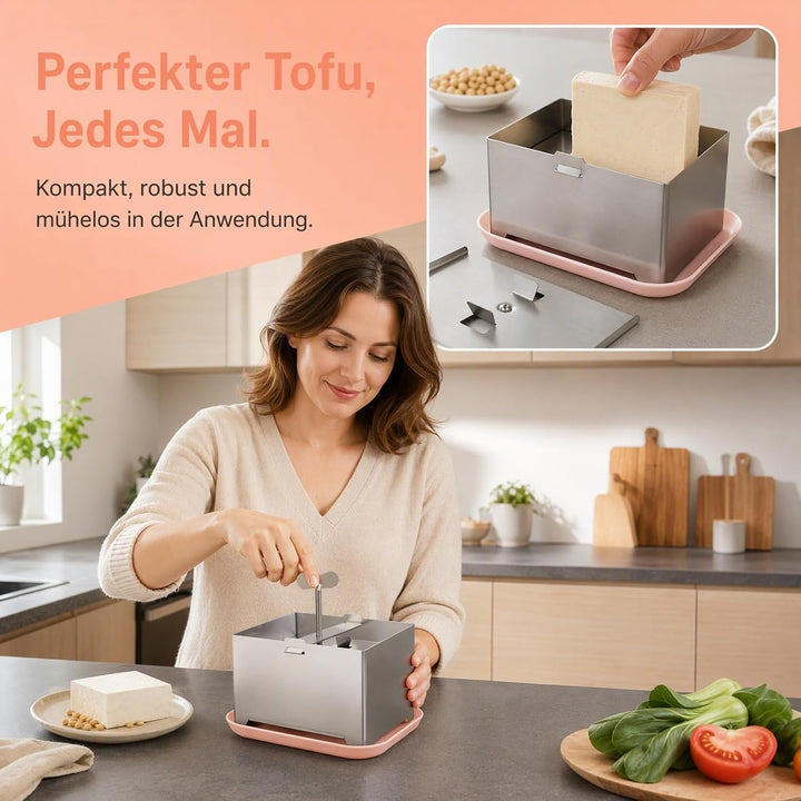 NOLITOY Tofu Praktische Selbstgemacht Tofu Form Wiederverwendbares Küchenwerkzeug für Hausgemachten